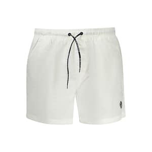 North Sails White Polyester Men's Swim Boxer