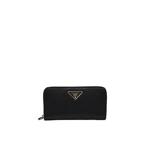 Prada Black Calfskin Wallet