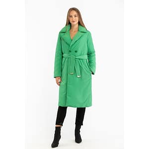 Patrizia Pepe Green Polyester Parka