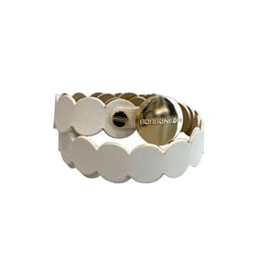 Borbonese White Genuine Leather Women Belt