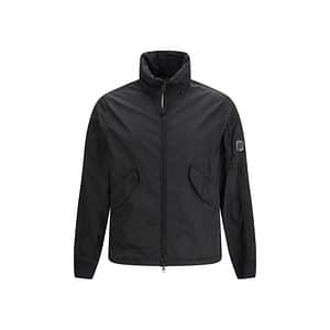 C.P. Company Black Polyamide Shell Jacket
