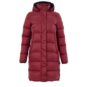 Moose Knuckles Bordeaux Cotton Full-Length Jacket