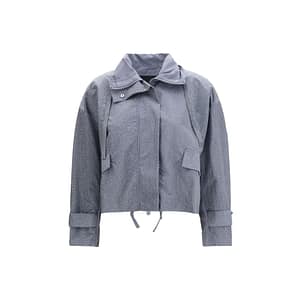 PINKO Blue Polyester Shell Jacket