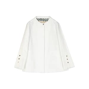 Herno White Cotton Cloacks