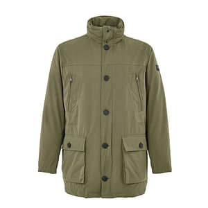 Paul & Shark Green Polyester Coat