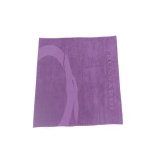 Trussardi Beachwear Purple Cotton Men Swim Towel