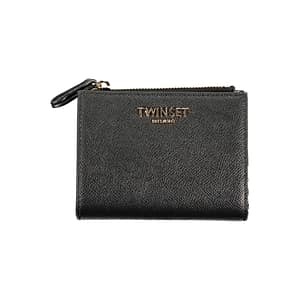 Twinset Black Polyurethane Women Wallet