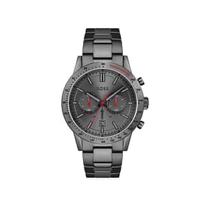 Hugo Boss Gray Stainless Steel Dress Watch