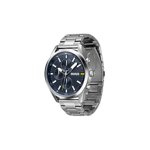 Hugo Boss Gray Stainless Steel Dress Watch