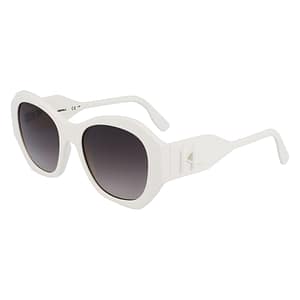 Karl Lagerfeld White Injected Sunglasses