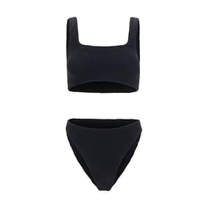 Hunza G Black Polyamide Swim Briefs