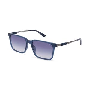 Police Blue Acetate Sunglasses