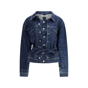E.L.V. DENIM Blue Cotton Denim Jacket