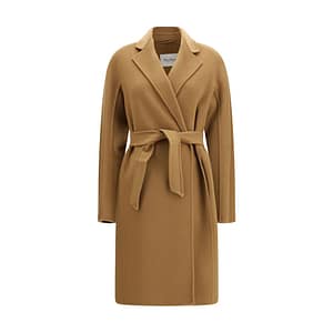 Max Mara Purple Cashmere Coat