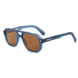 Bobroff Blue Acetate Sunglasses