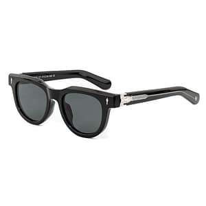 Bobroff Black Acetate Sunglasses