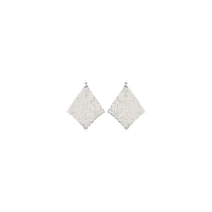 Rabanne Silver Brass Earrings