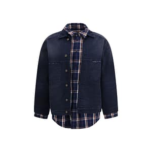 Balenciaga Blue Cotton Denim Jacket