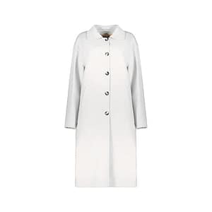Herno White Wool Coat