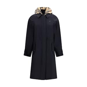 Burberry Black Polyamide Coat