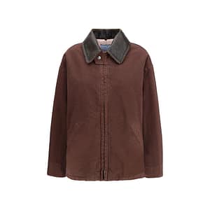 Prada Brown Cotton Coat