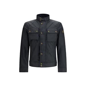 Belstaff Blue Cotton Coat