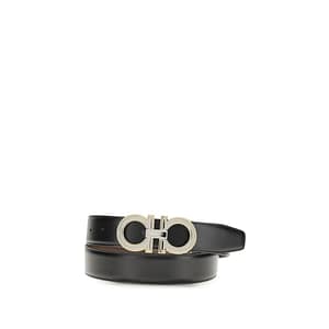 Ferragamo Multicolor Calf Leather Bos Taurus Regular Belt