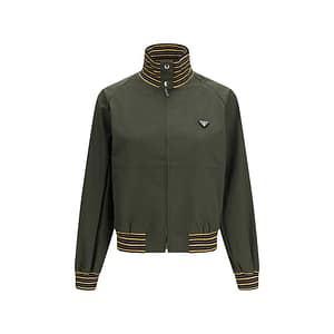Prada Bicolor Polyester Bomber