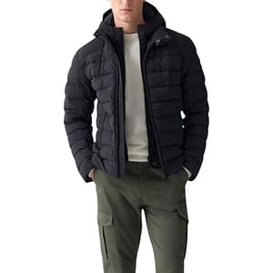 Colmar Originals Black Polyamide Coat