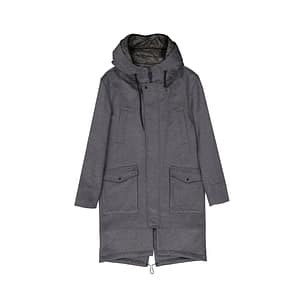 Herno Gray Cashmere Coat