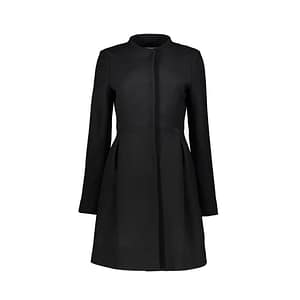 Herno Black Virgin Wool Coat