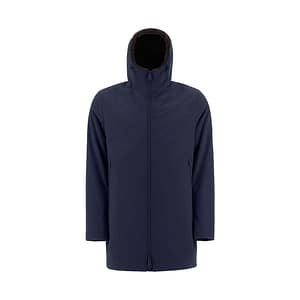 Herno Blue Polyamide Coat