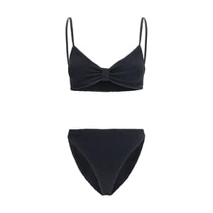 Hunza G Black Polyamide Bikini
