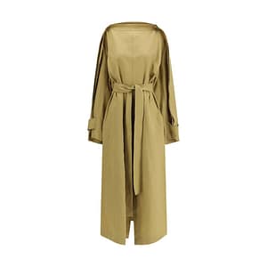 Petar Petrov Beige Lyocell Trench Coat