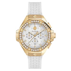 Philipp Plein White Synthetic Dress Watch