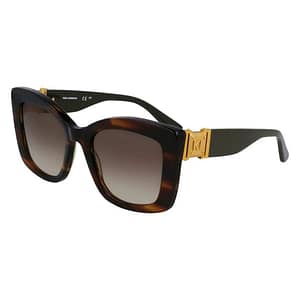 Karl Lagerfeld Brown Acetate Sunglasses