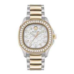 Philipp Plein Gold Stainless Steel Dress Watch