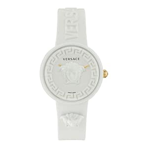 Versace White Synthetic Sport Watch