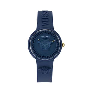 Versace Blue Synthetic Sport Watch
