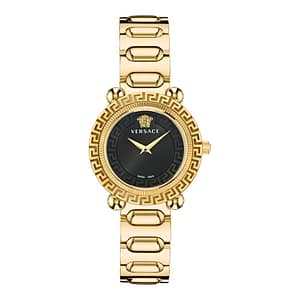 Versace Gold Stainless Steel Dress Watch