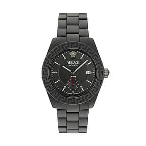 Versace Black Ceramic Dress Watch