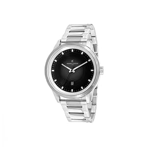Pierre Cardin Gray Stainless Steel Dress Watch