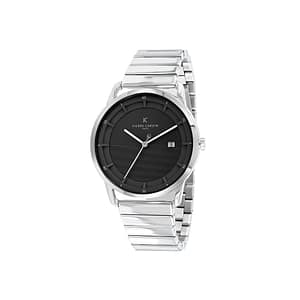 Pierre Cardin Gray Stainless Steel Dress Watch