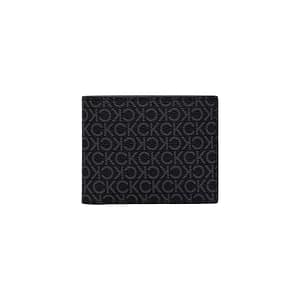 Calvin Klein Black Recycled Polyester Wallet