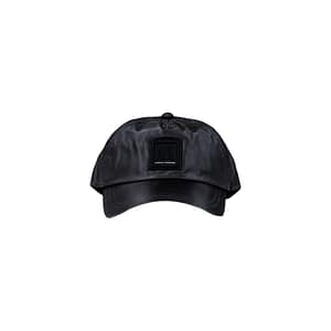 Armani Exchange Black Polyamide Cap (Baseball Hat)