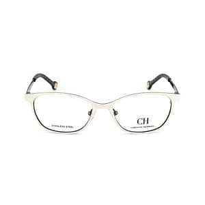 Carolina Herrera Black Stainless Steel Glasses (Frames)