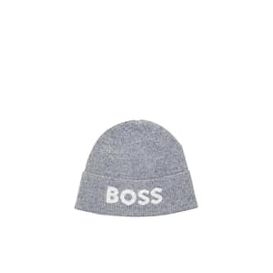 Hugo Boss Gray Recycled Polyamide Cap (Baseball Hat)