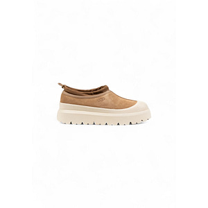 UGG Beige Suede Leather Clogs