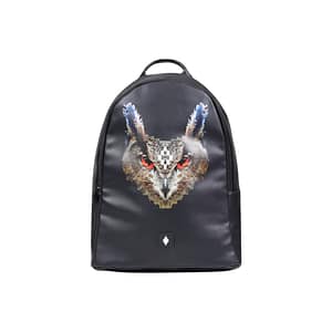 County of Milan Black Polyethylene Backpack