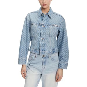 Calvin Klein Jeans Light Blue Cotton Denim Jacket